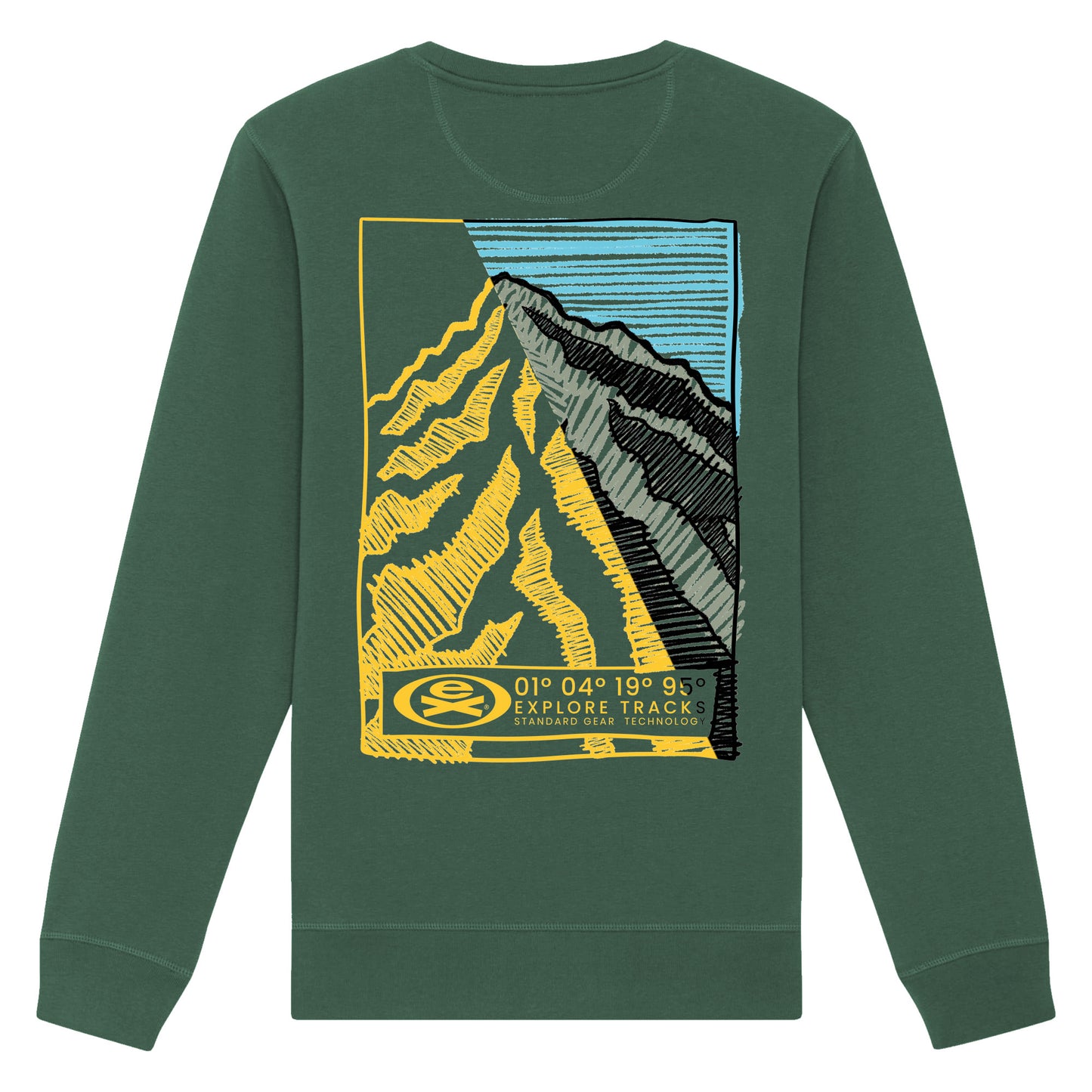 EX95 Tracks Sweatshirt - Bottle Green