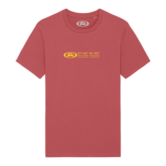 Kids EX95 Tracks T-Shirt - Carmine